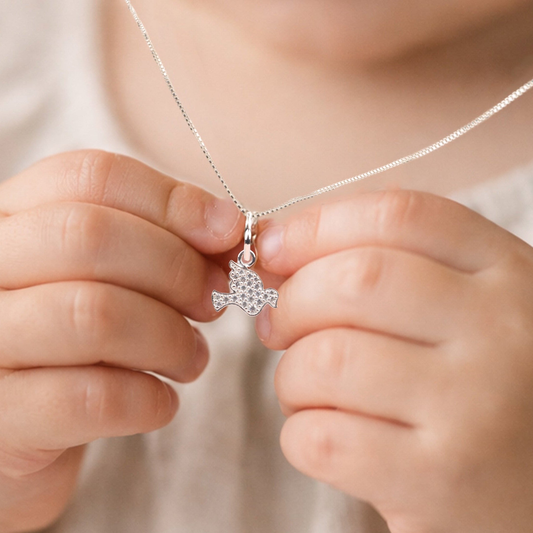 Radiant Dove Necklace