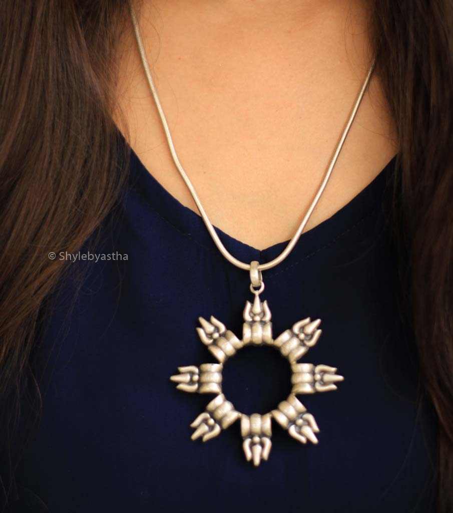 Shiva Damru Pendant