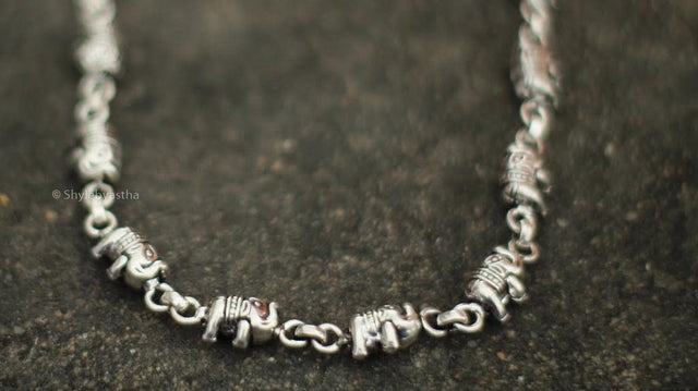 Anvaya Mini Elephant Necklace