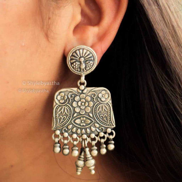 Mizoya Flower Art Earrings