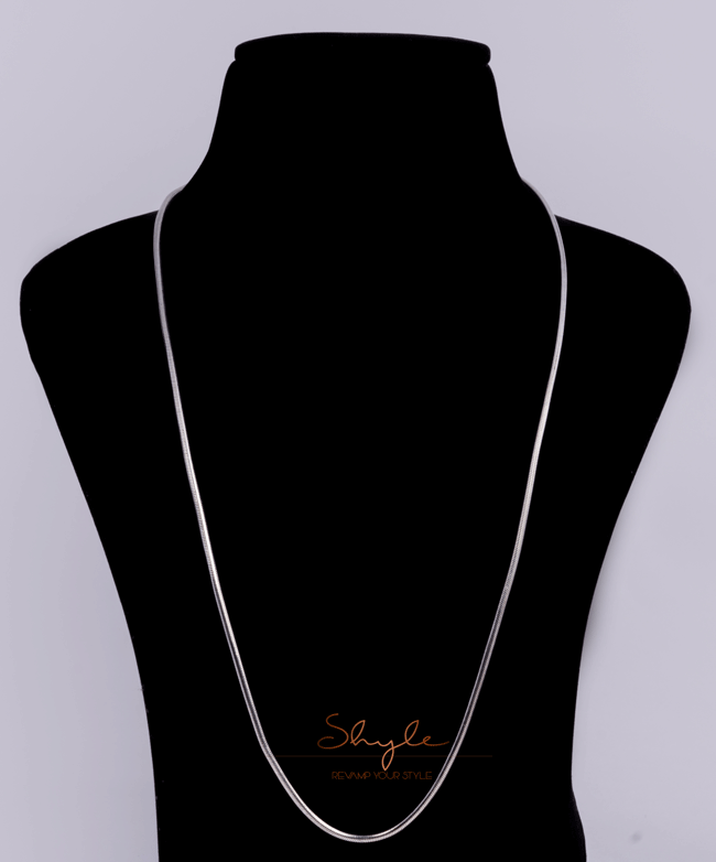Silver Fine Snake Chain