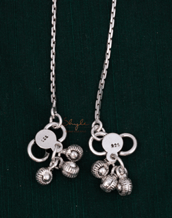 Adya Fine Everyday Anklet Pair