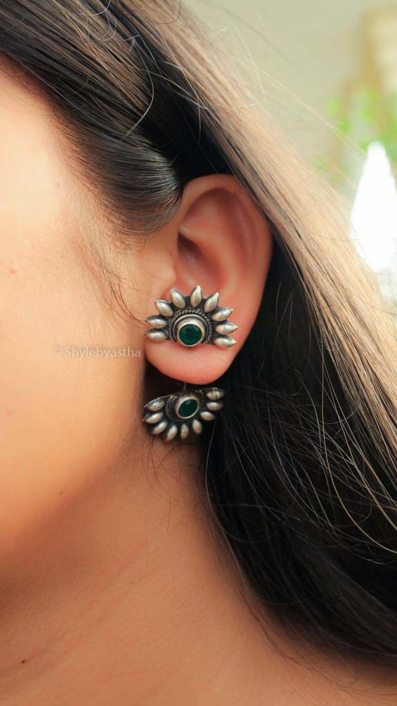 Shiva Green Spiked Piercing Bugadi