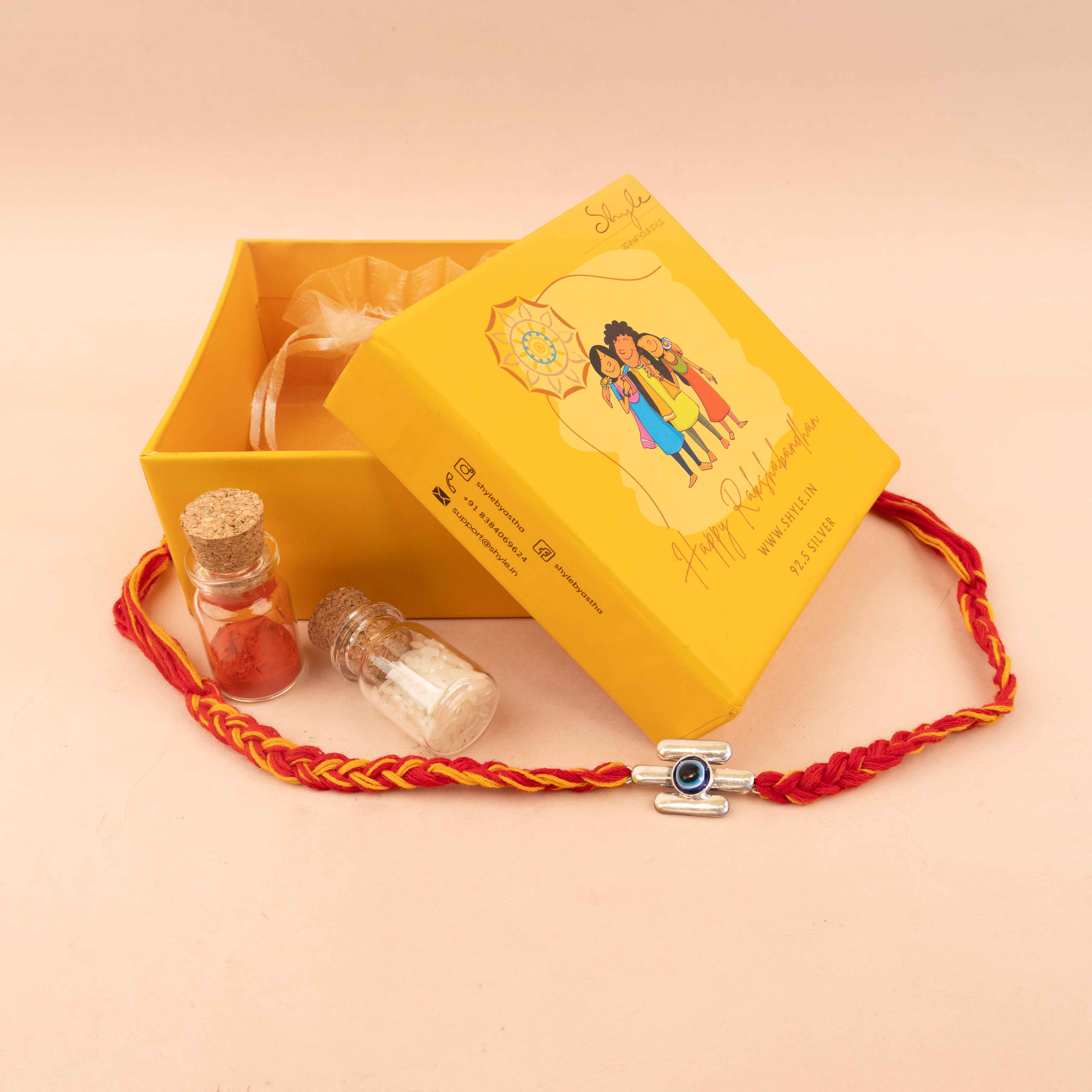 Shiva Tilak Evil Eye Rakhi