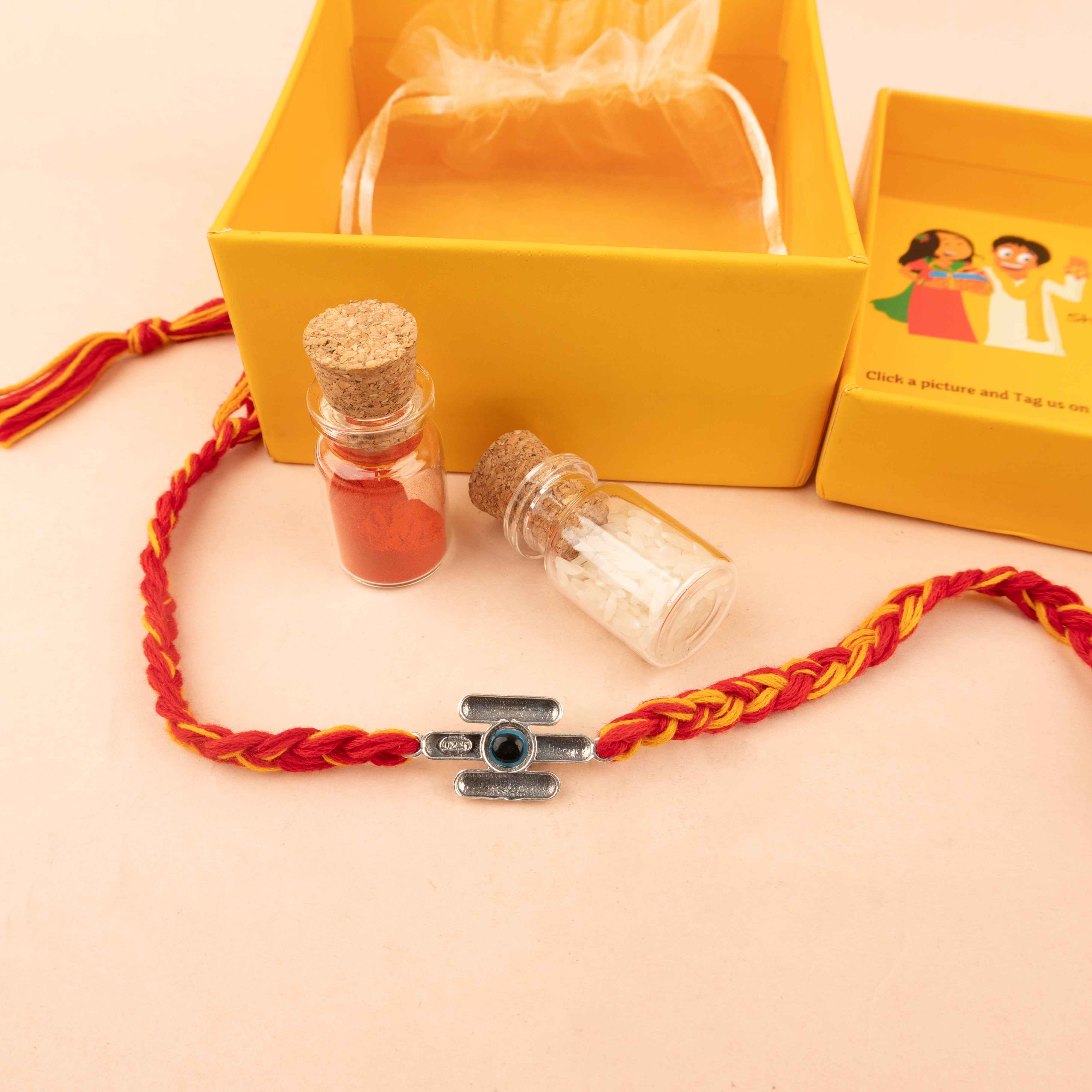 Shiva Tilak Evil Eye Rakhi