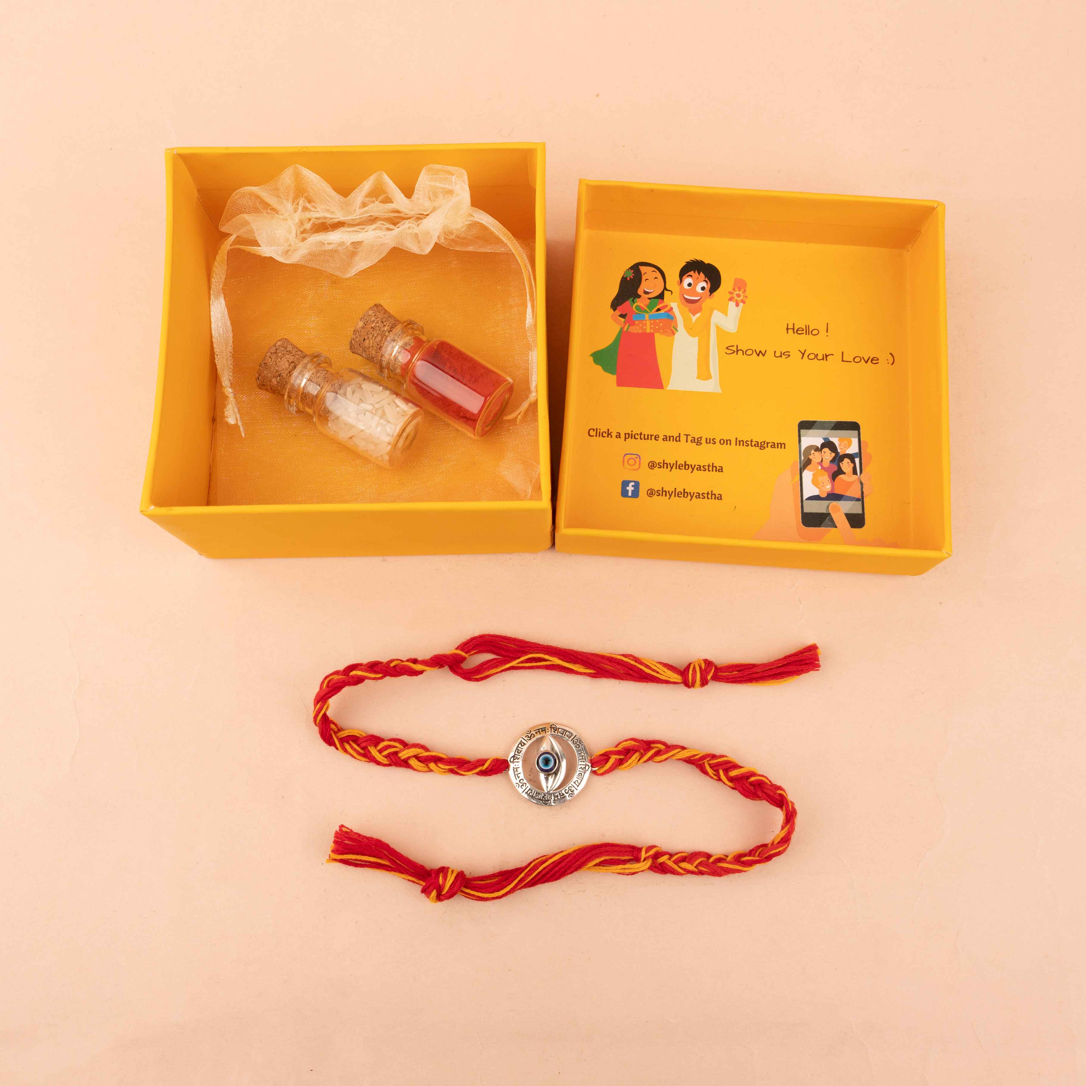 Shiva Trinetra Evil Eye Rakhi