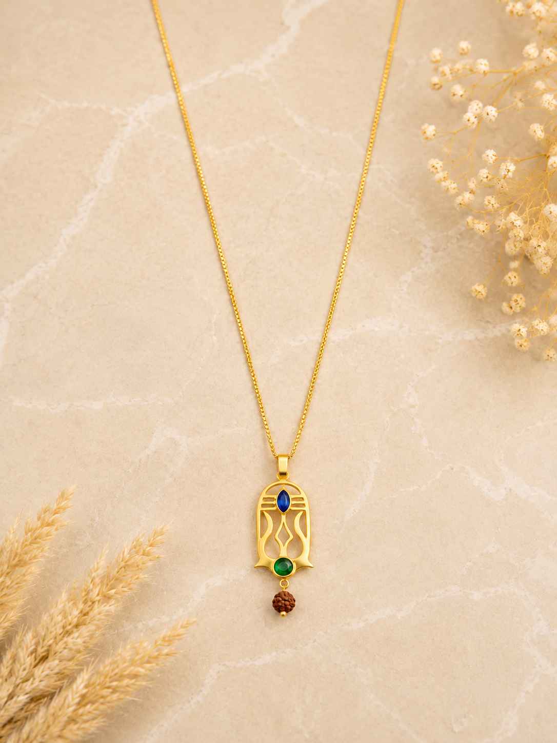Shivoham Trishul Necklace