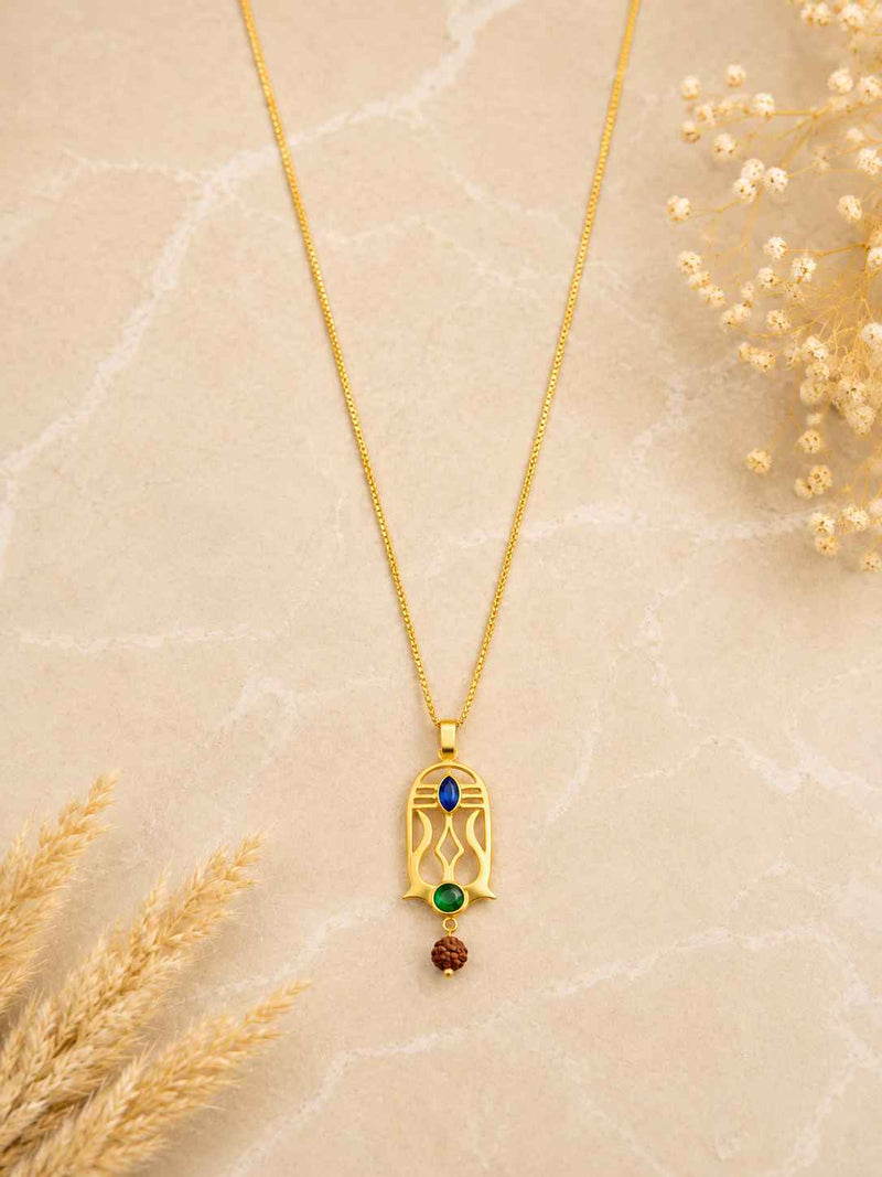 Shivoham Trishul Necklace