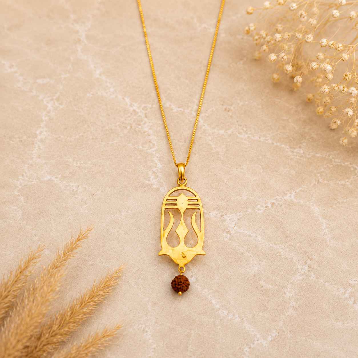 Shivoham Trishul Necklace