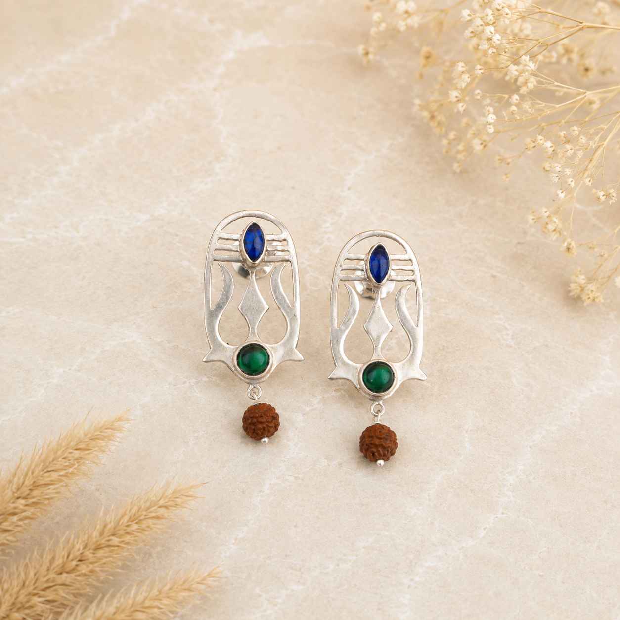 Shivoham Trishul Necklace Set