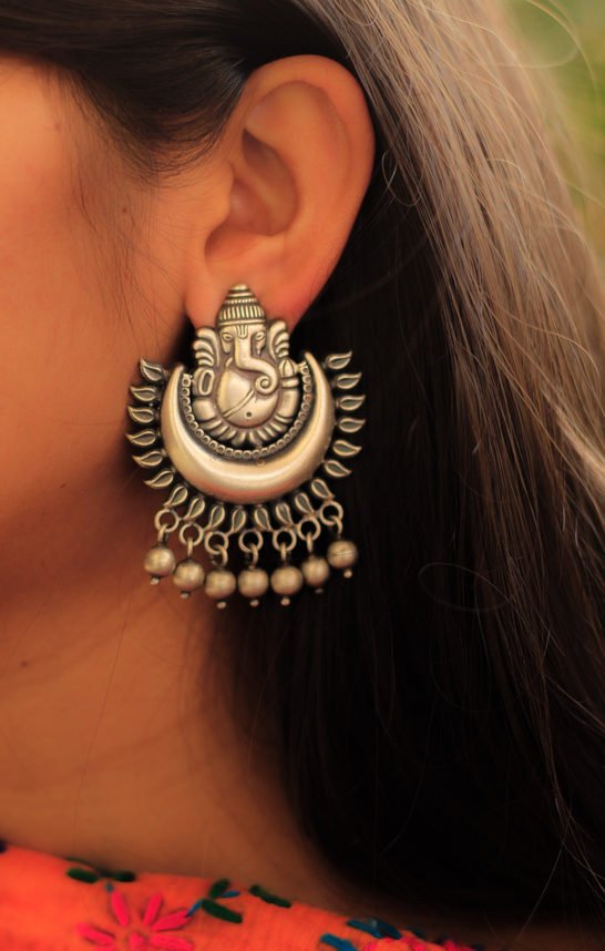 Mizoya Ganesha Earrings