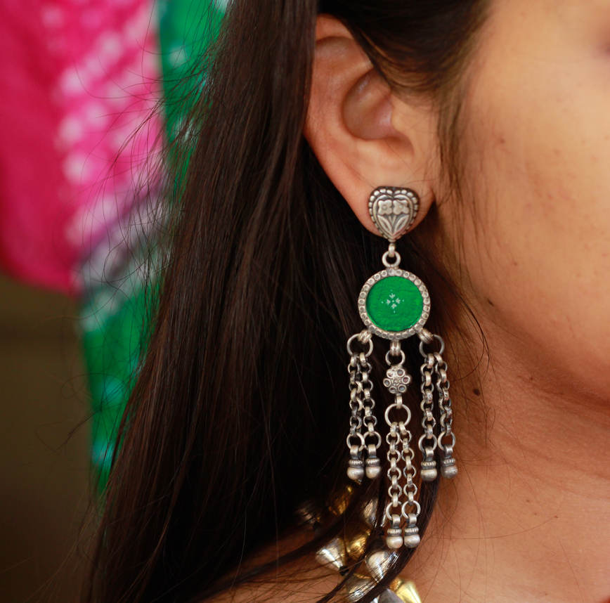 Dulari Handpainted Quirky Danglers