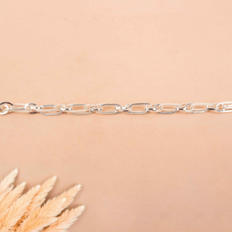 Sutra Bold Link Men Bracelet