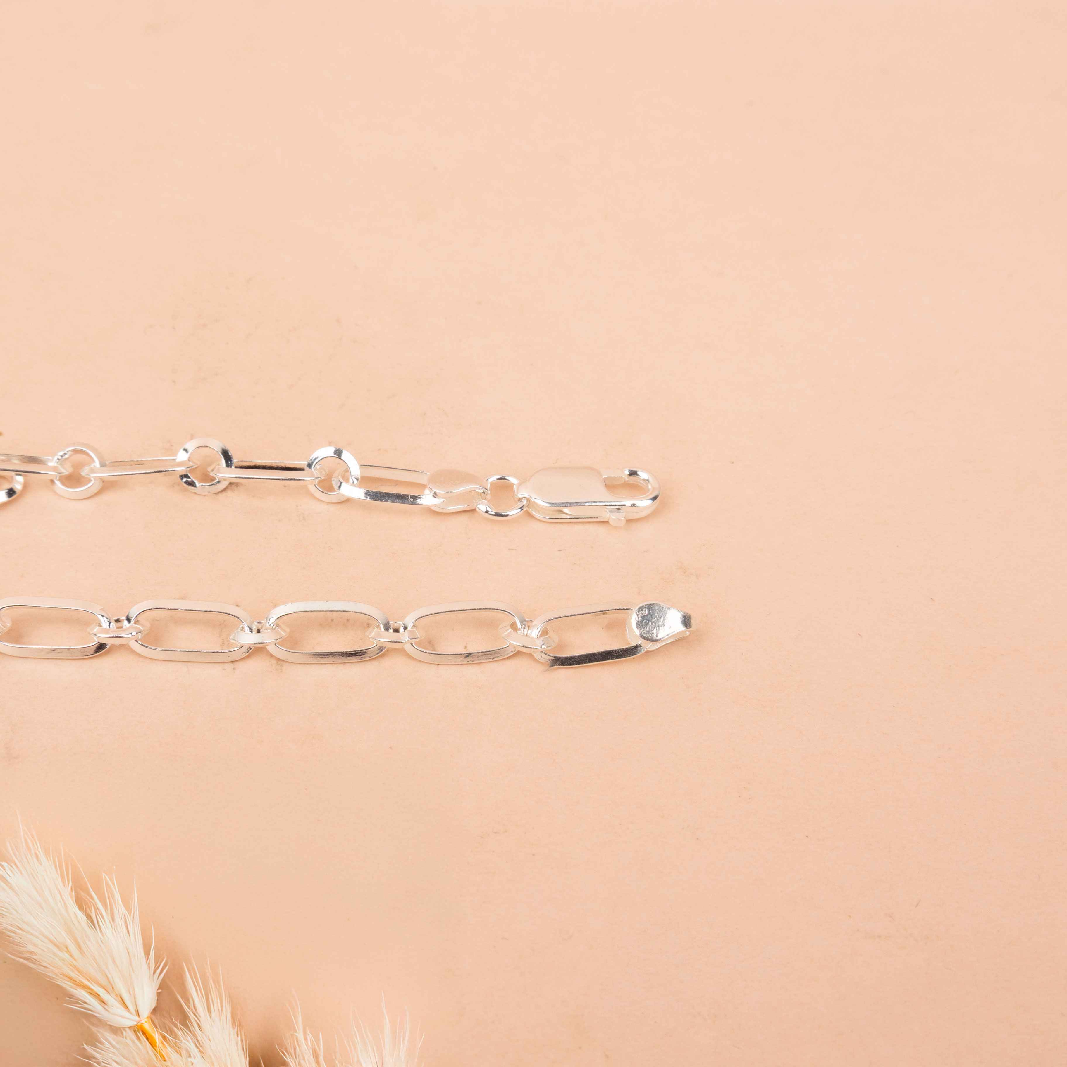 Sutra Flat Link Men Bracelet