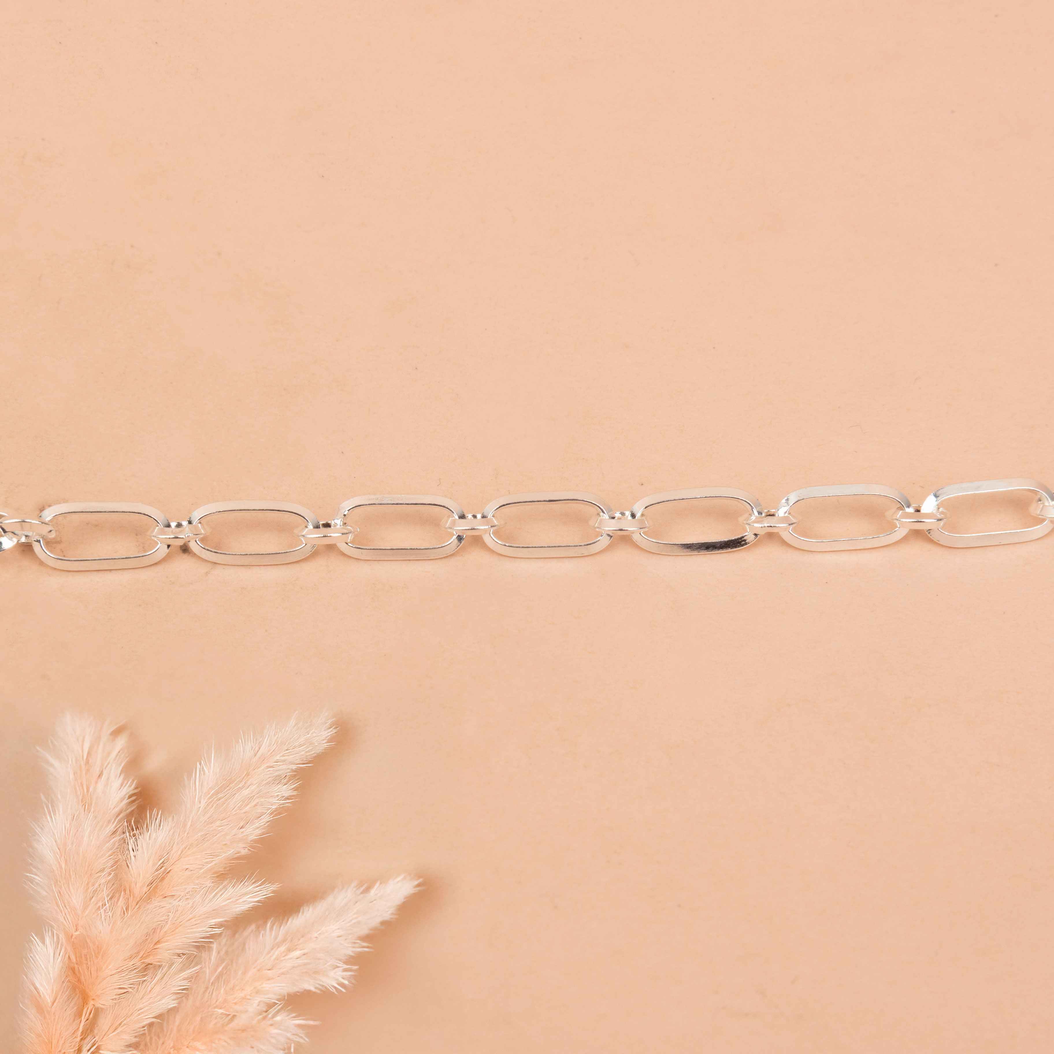 Sutra Flat Link Men Bracelet