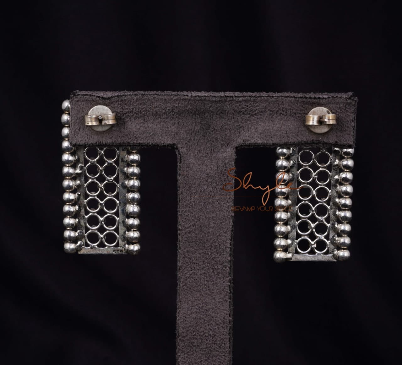 Tattva Flora Jali Intricate Studs