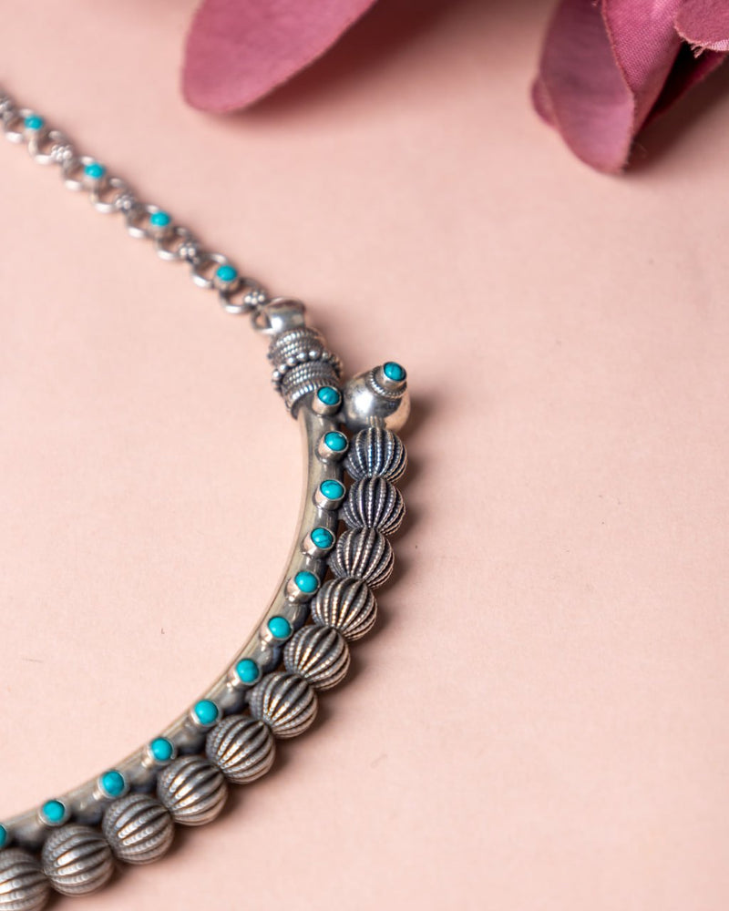 Tattva Rawa Ball Sequence Turquoise Hasli