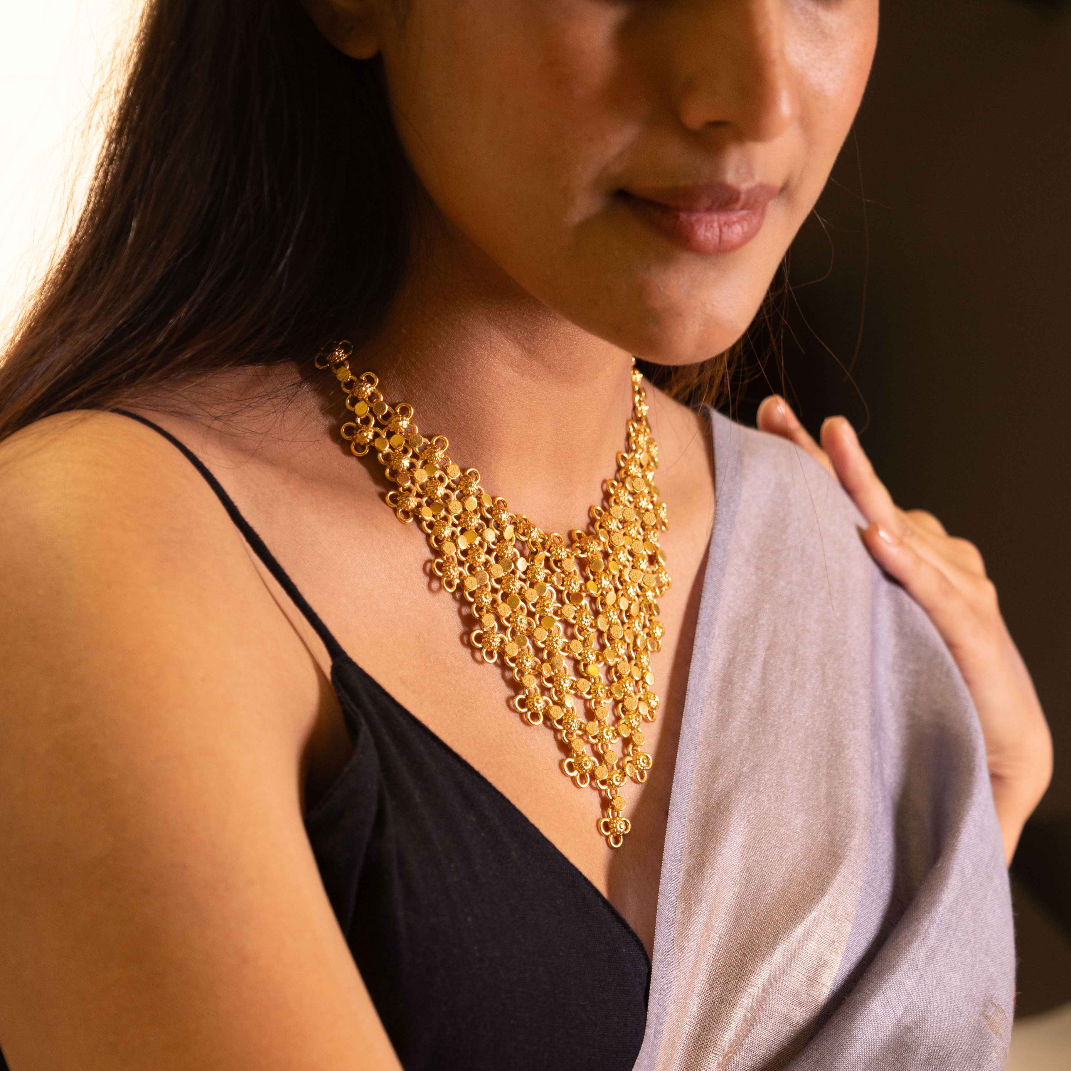 Tattva Intricate Versatile Jali Haar