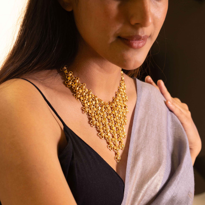 Tattva Intricate Versatile Jali Haar