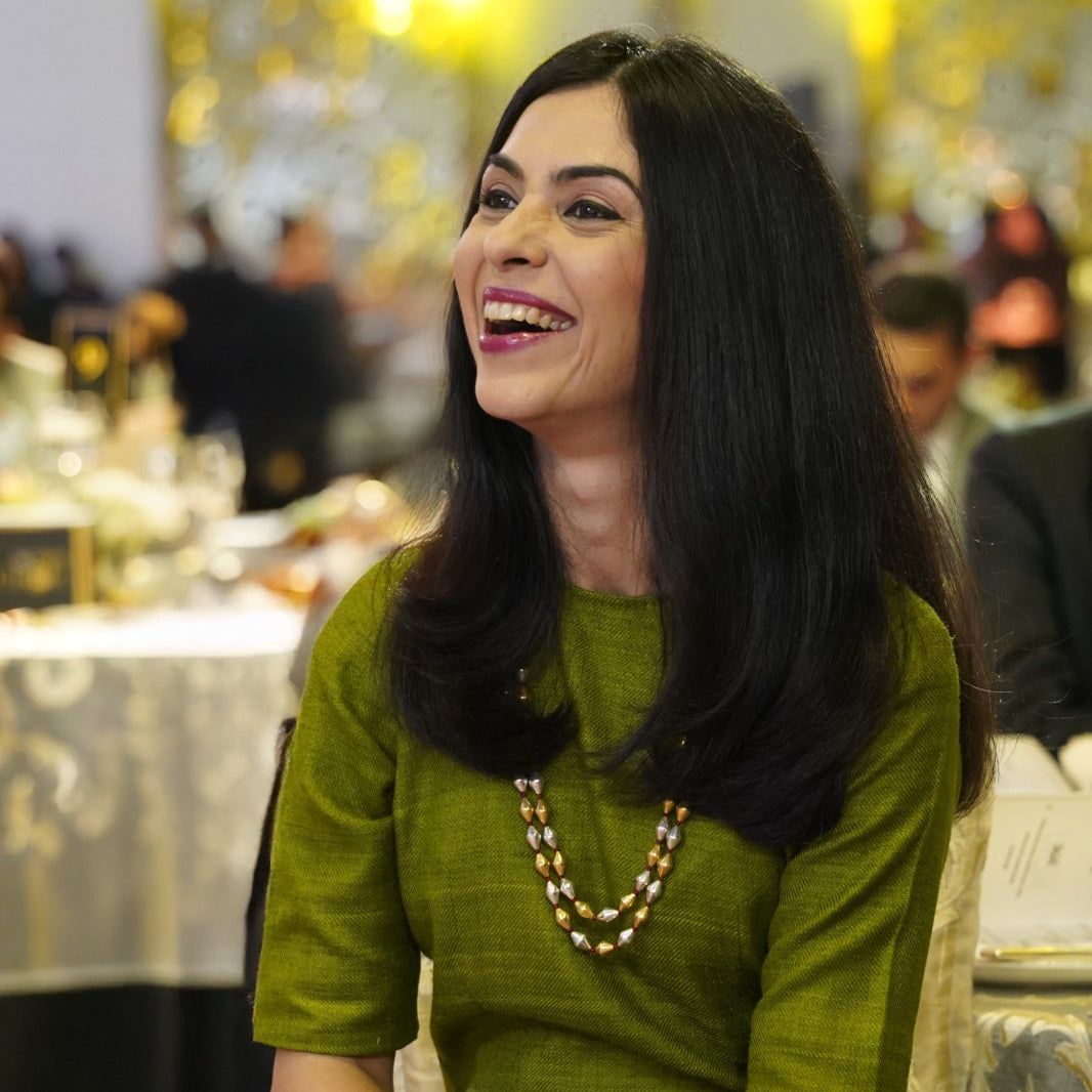 Tattva Dual Tone Dholki Necklace