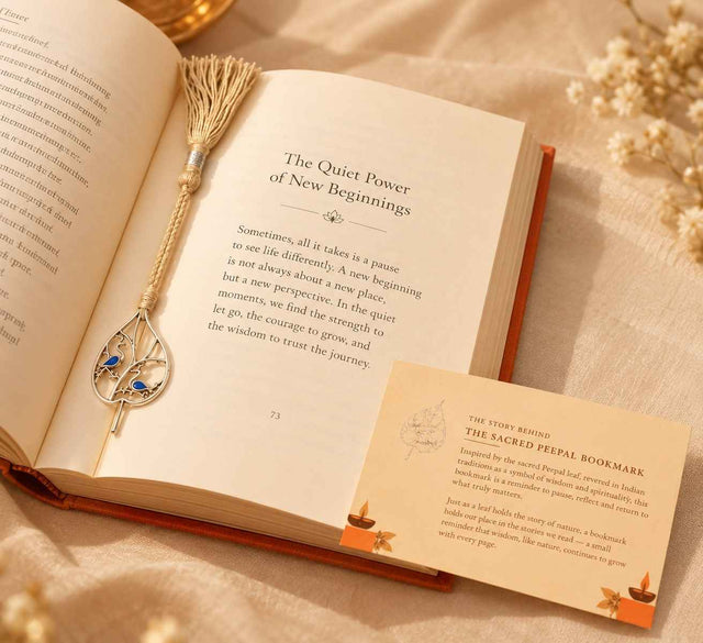 The Sacred Peepal Bookmark