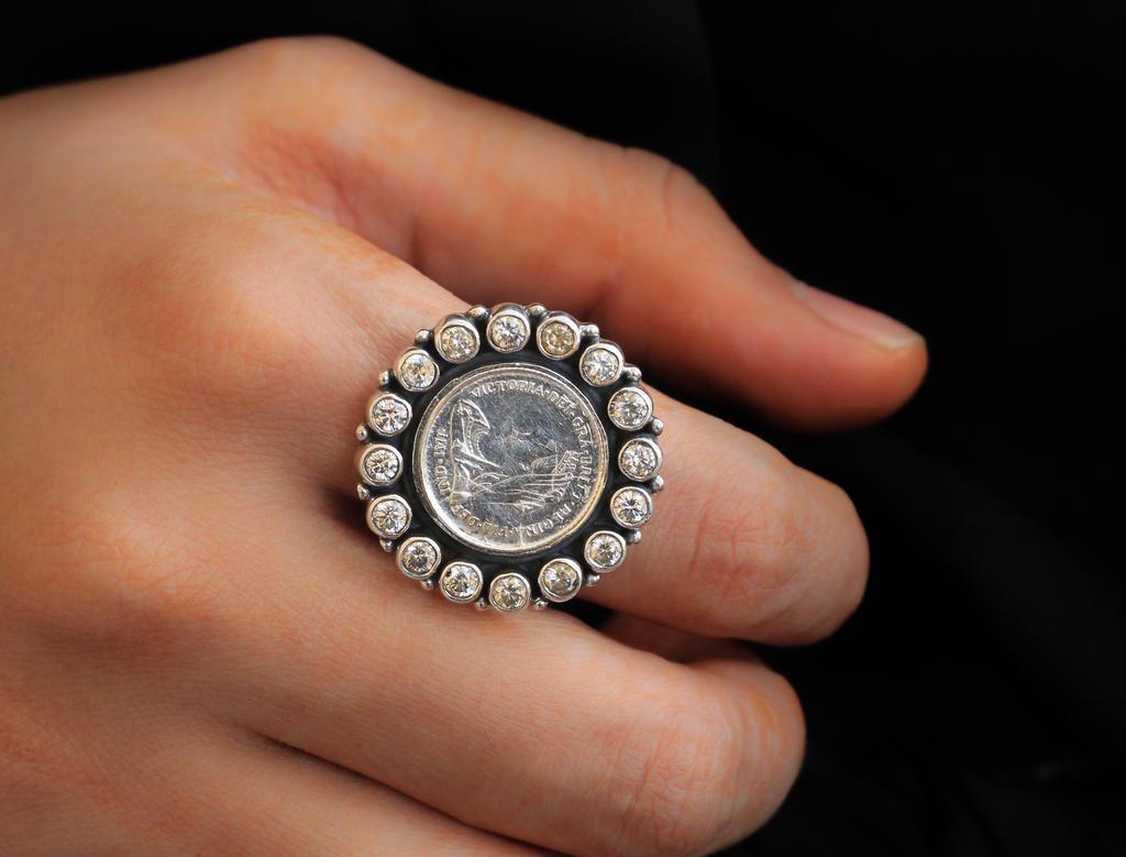 Zirco Victorian ring