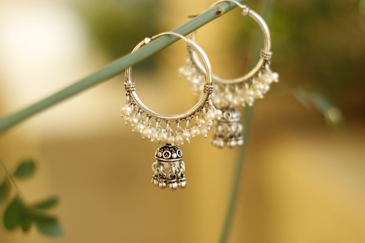 Adya Pearl Bali with Jhumki