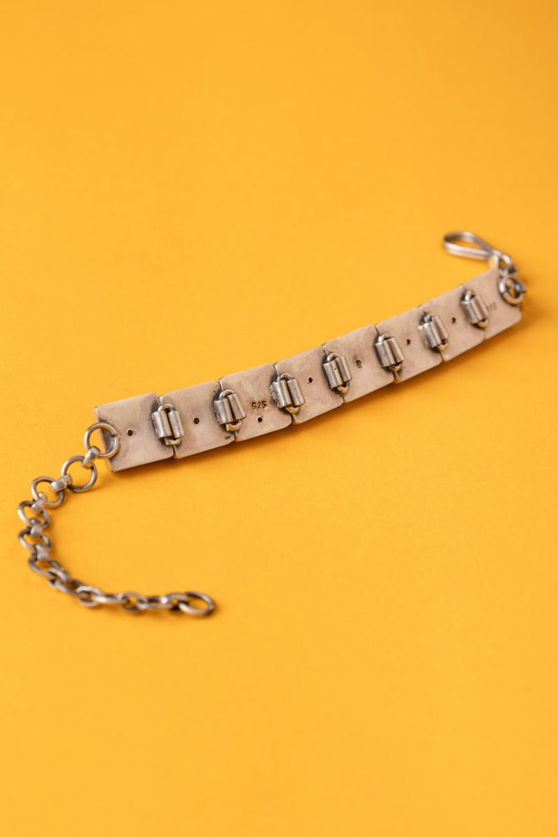Adya Matte Embossed Timeless Bracelet