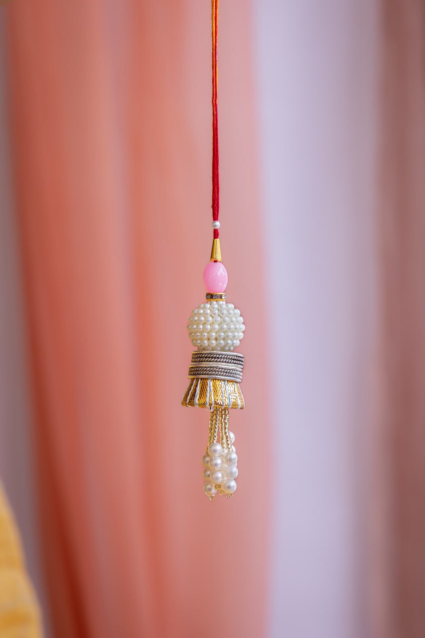 Adya Everyday Toe Ring Pearl Drop Lumba Rakhi