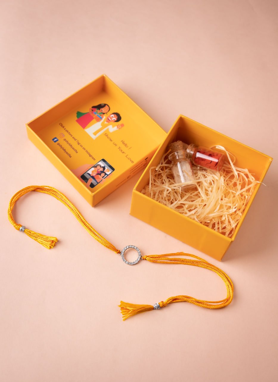 Adya Fine Infinity Band Rakhi