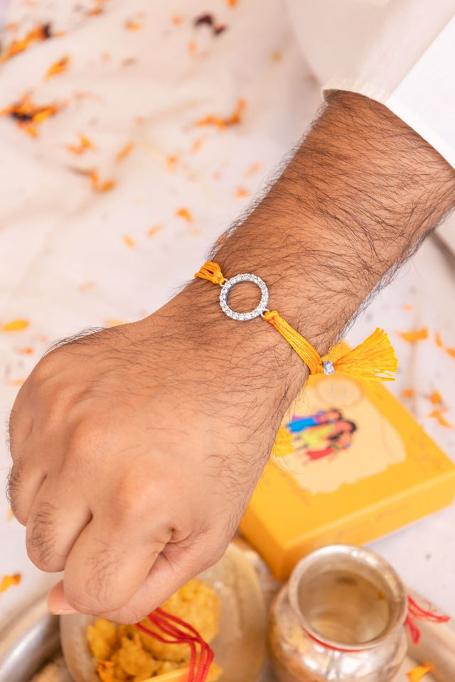 Adya Fine Infinity Band Rakhi