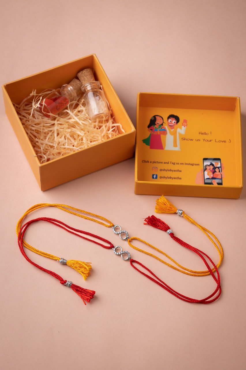 Adya Infinity Knot Fine Rakhi