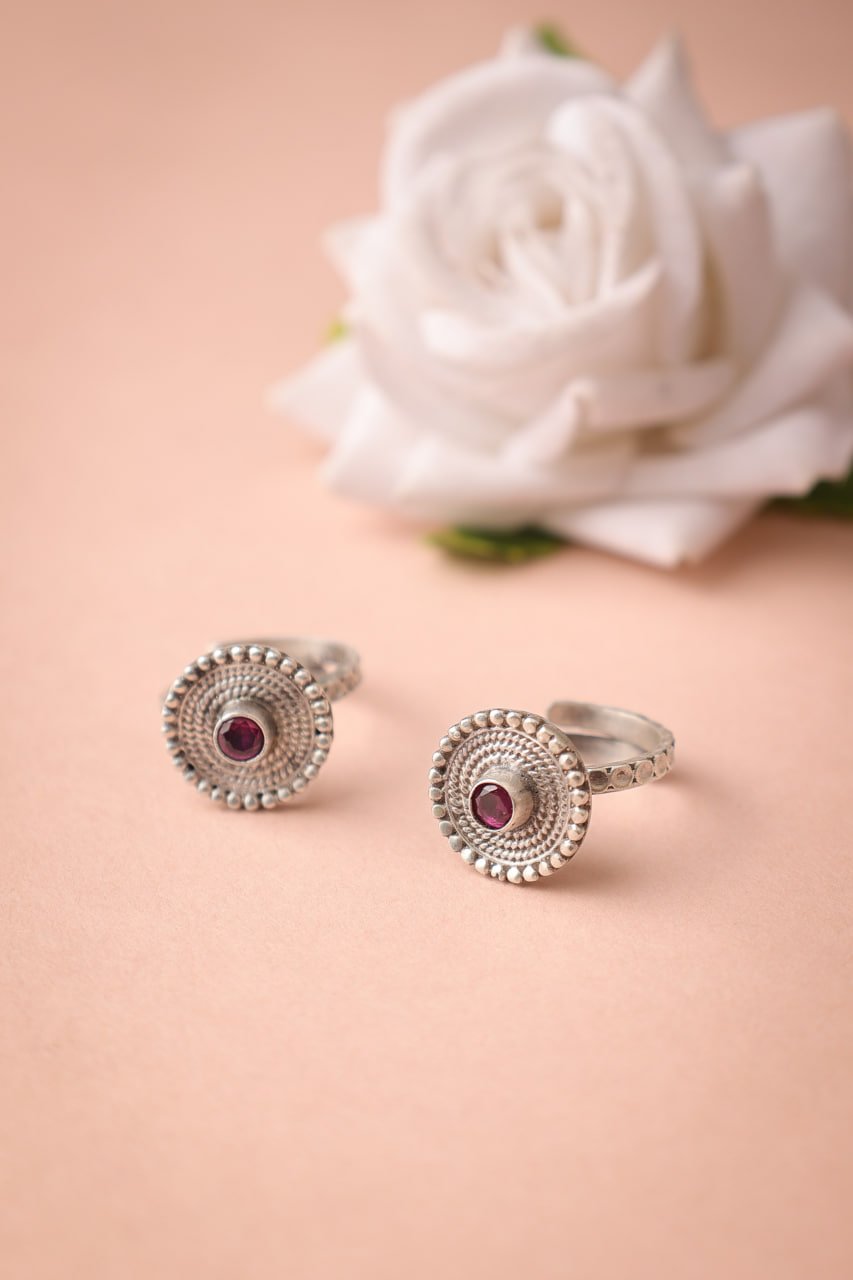 Adya Versatile Concentric Raani Toe Ring