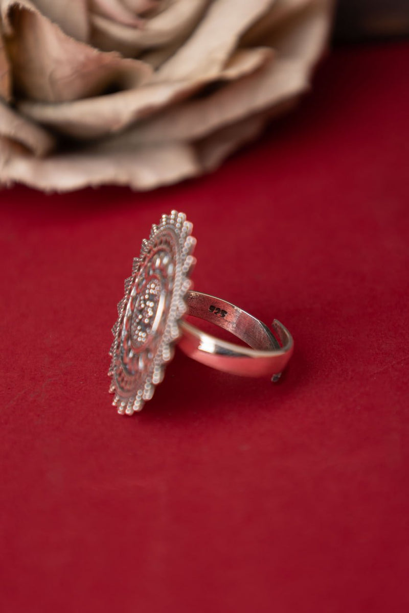 Adya Intricate Chakra Ring
