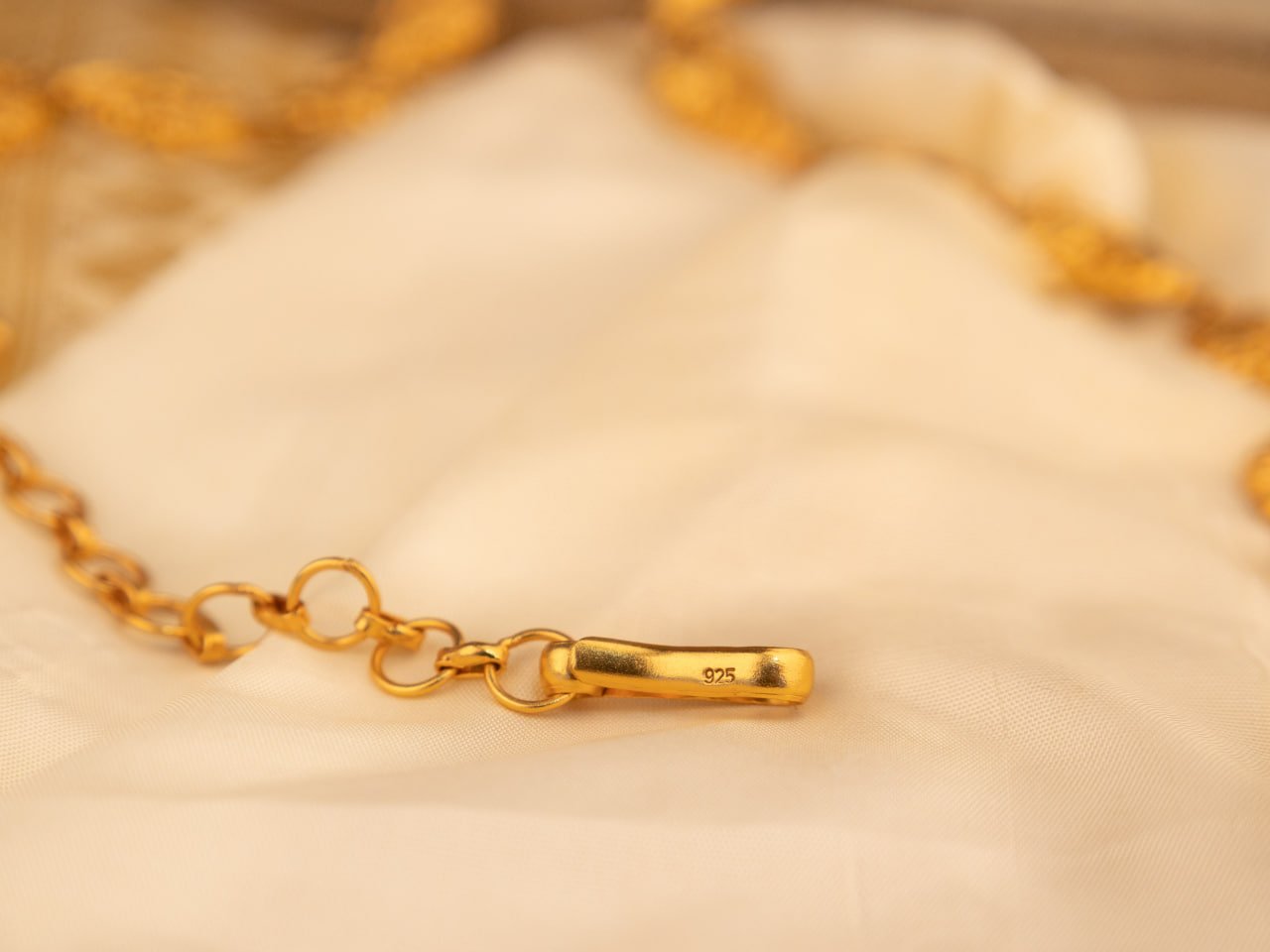 Anvaya Peacock Embossed Chandra Gold Tone Statement Necklace