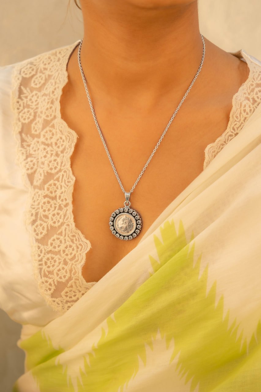 Essence Fine Victorian Coin Necklace