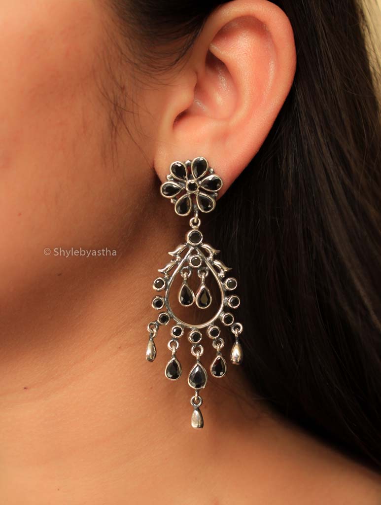 Essence Stone Studded Danglers