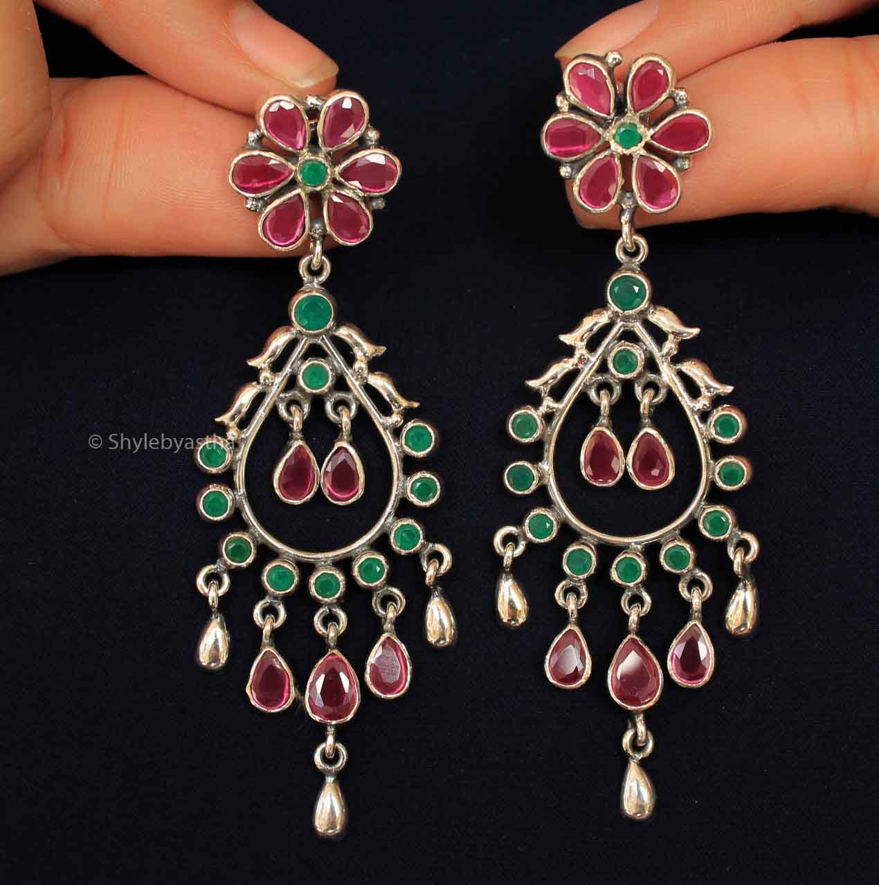 Essence Stone Studded Danglers