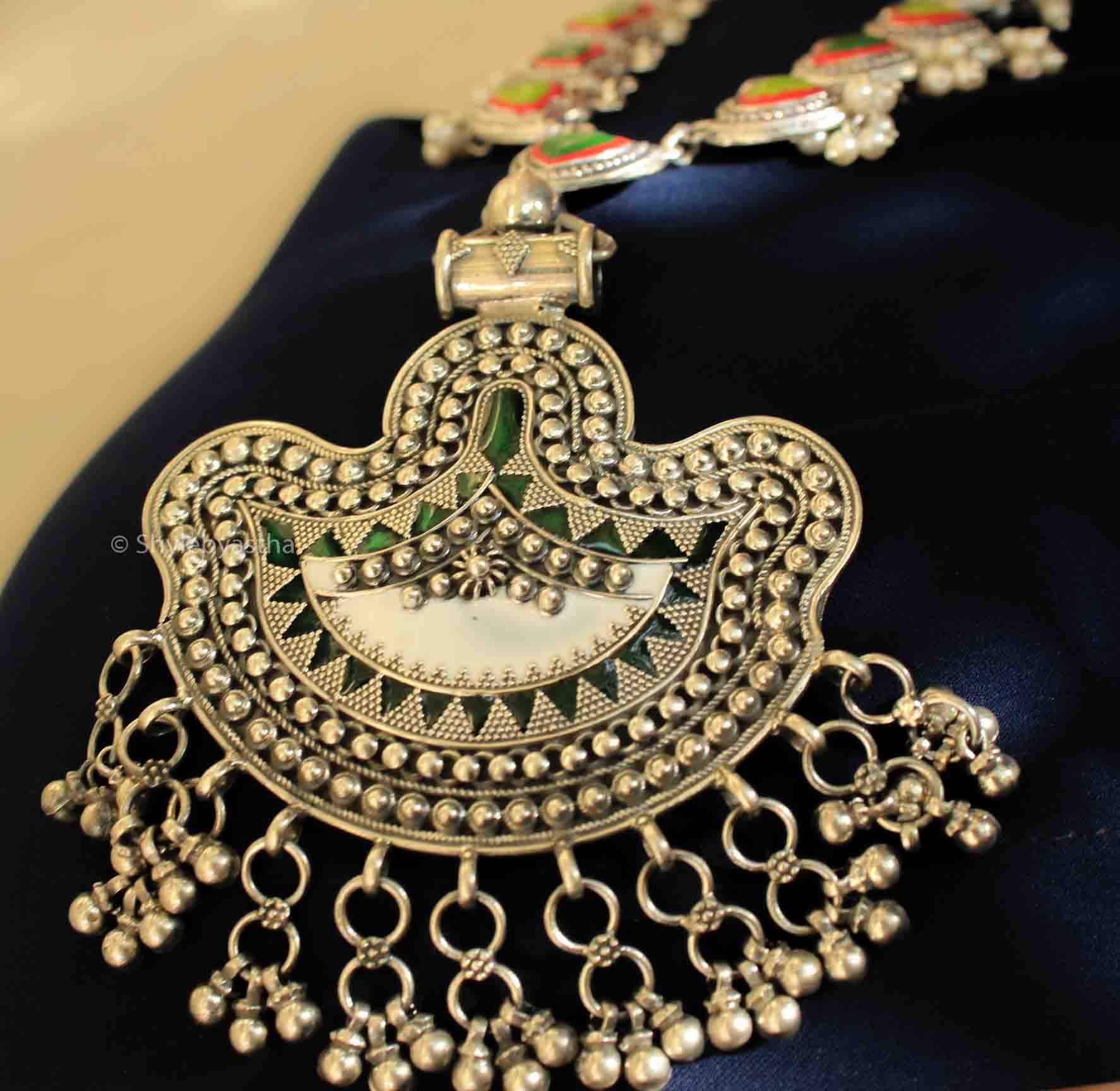 Tattva Enamel Art Classic Necklace