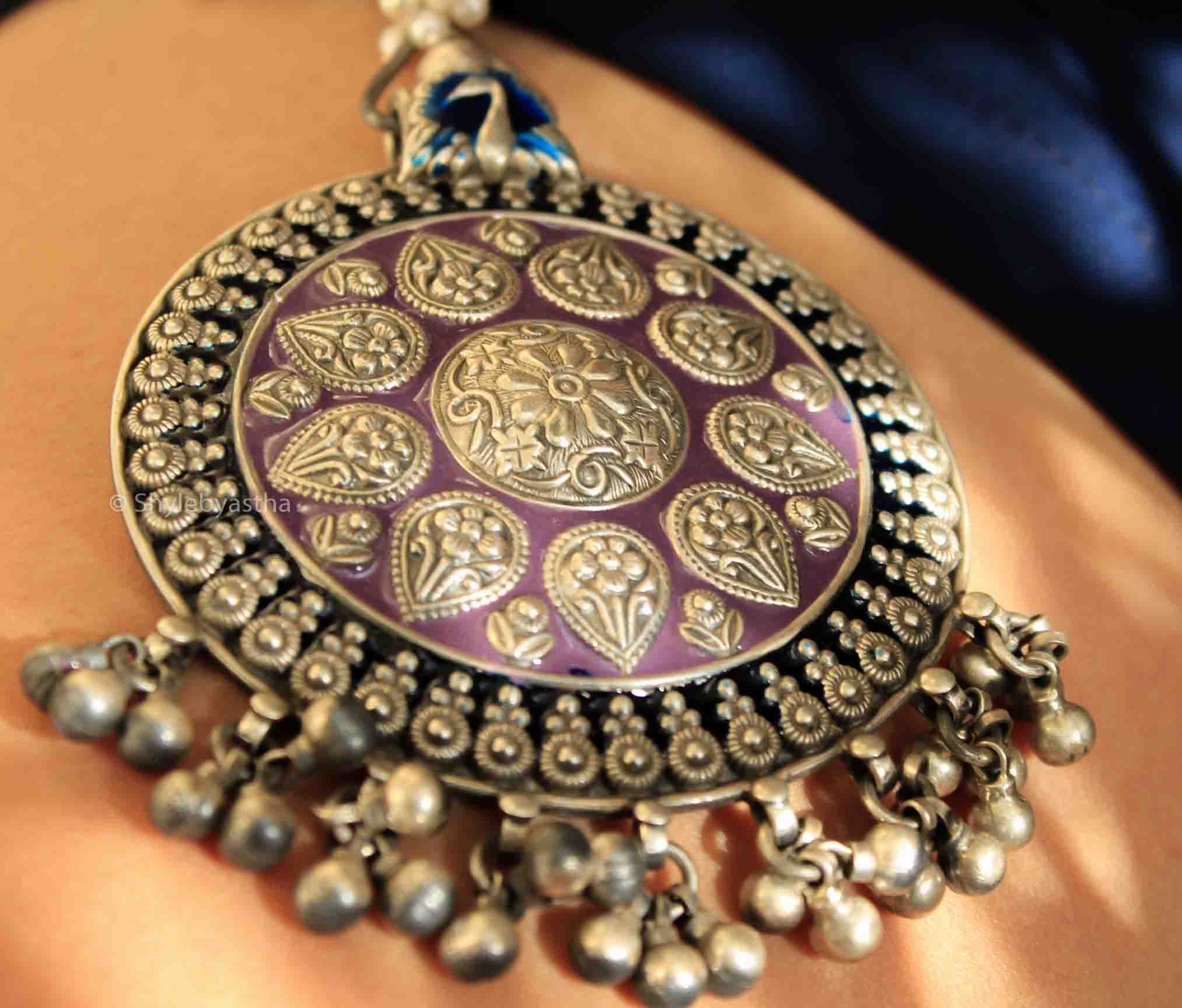 Tattva Enamel Art Classic Necklace