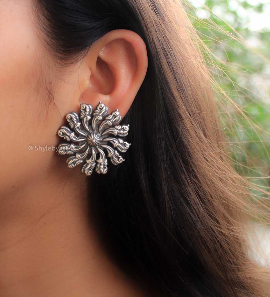 Moh Mini Parrot Studs