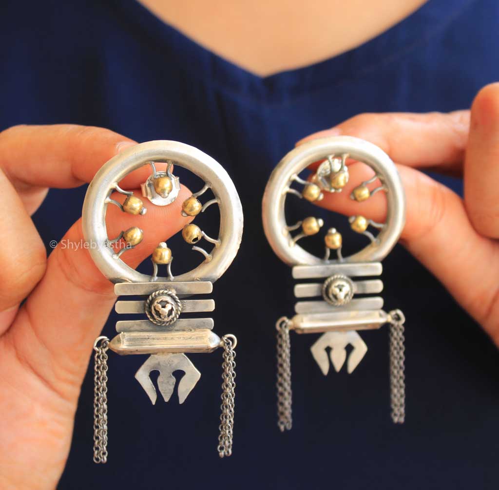 Shiva Halo Cocktail Earrings