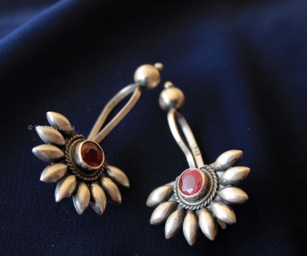 Adya Petal Pink clip on Bugadi front