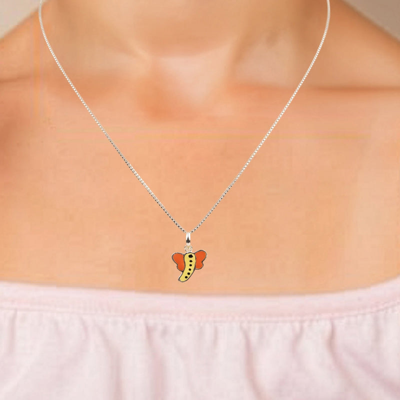 Little Yellow Flutter Pendant
