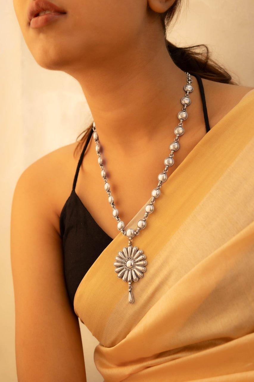 Mizoya Flower Motif Versatile Necklace