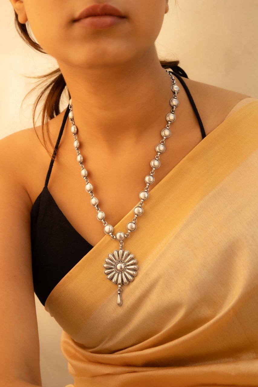 Mizoya Flower Motif Versatile Necklace