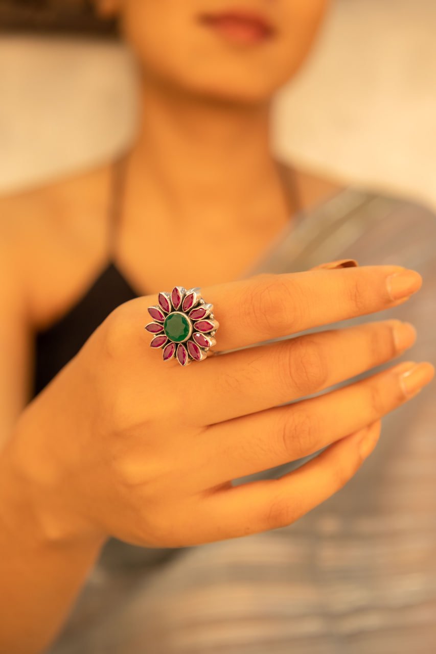 Mizoya Flower Versatile Ring