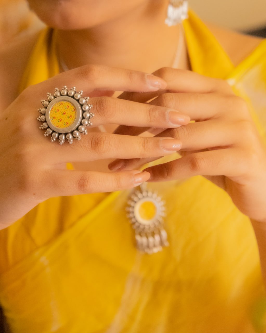 Mizoya Handpainted Classic Ring