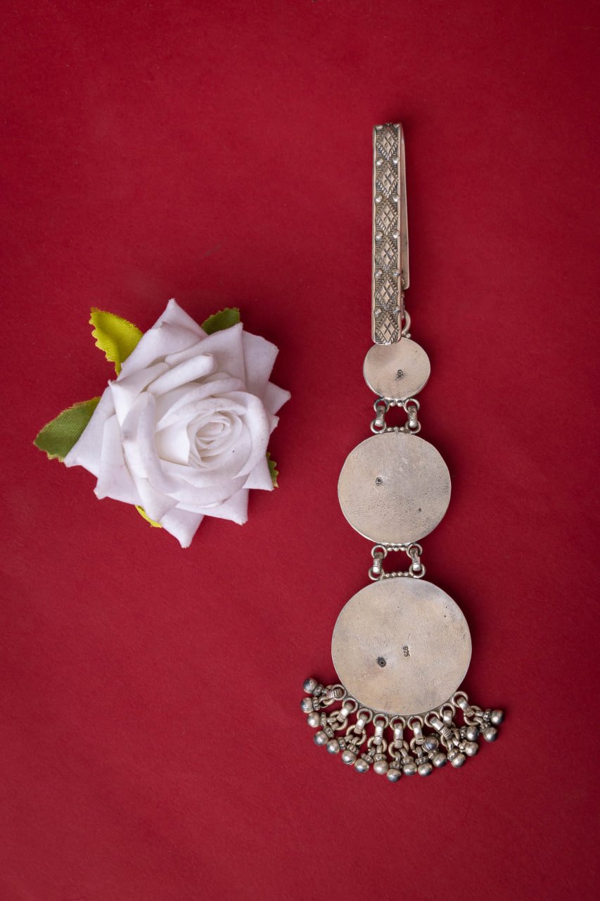 Mizoya Peacock Embossed Layered Satka