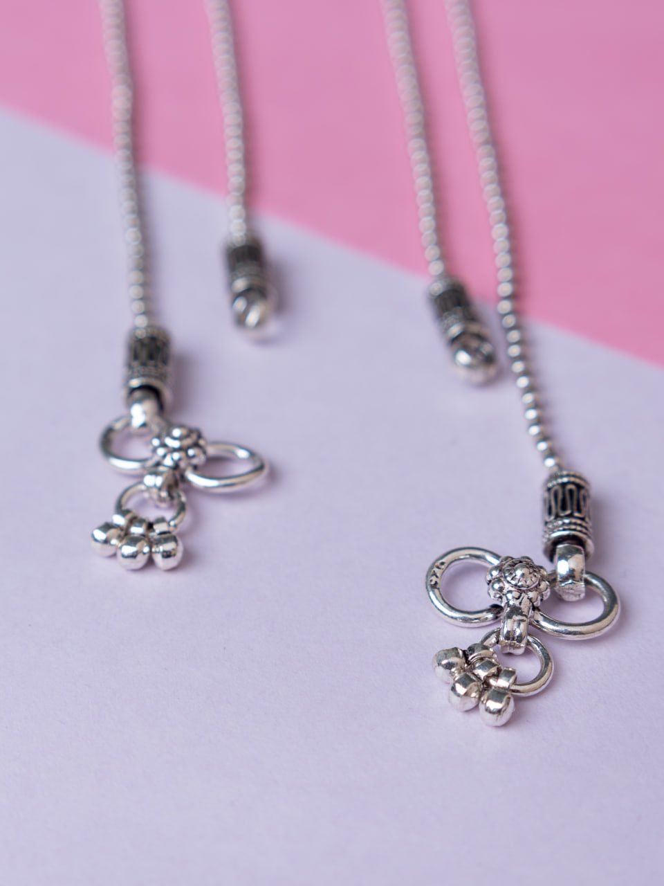 Moh Fine Everyday Anklet Pair